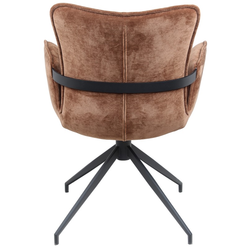 Stol TIMEA (rjava, 62,5x62x89,5) Stol TIMEA (rjava, 62,5x62x89,5)