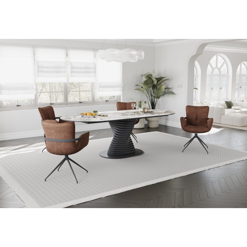 Stol TIMEA (rjava, 62,5x62x89,5) Stol TIMEA (rjava, 62,5x62x89,5)