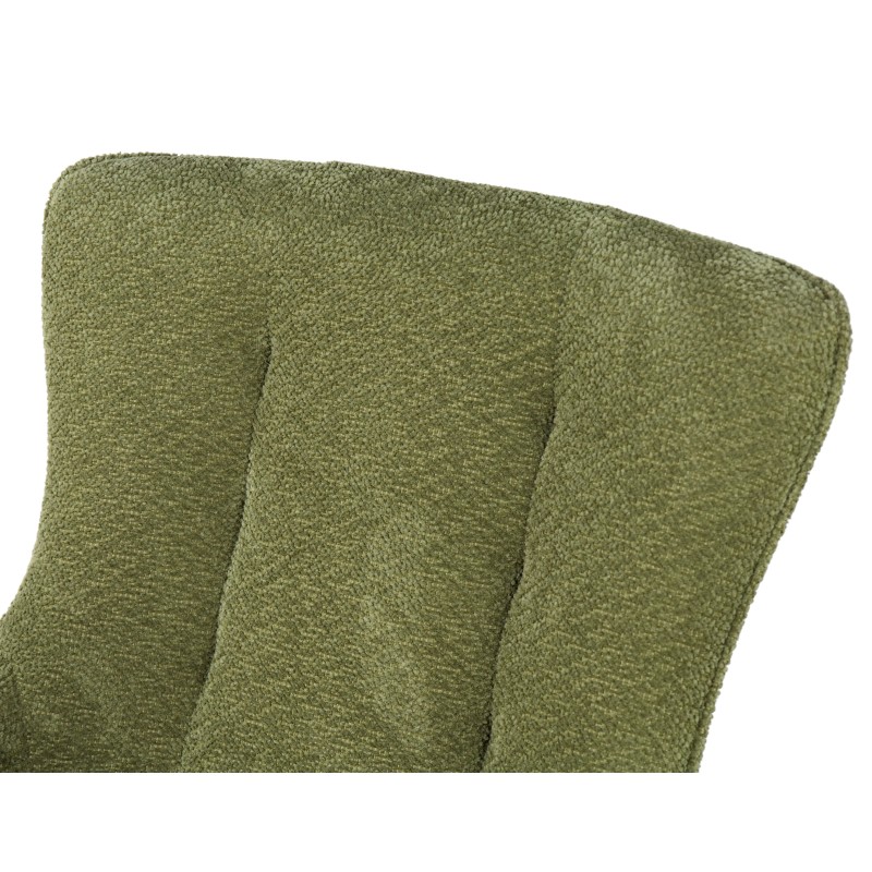 Stol AKALI (zelena, 64,5x66,5x93,5)