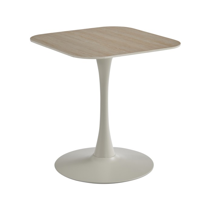 Miza MOCHI (bež, 70x70x75)