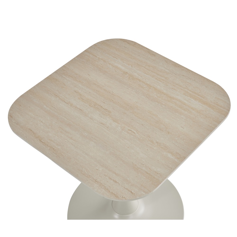 Miza MOCHI (bež, 70x70x75)