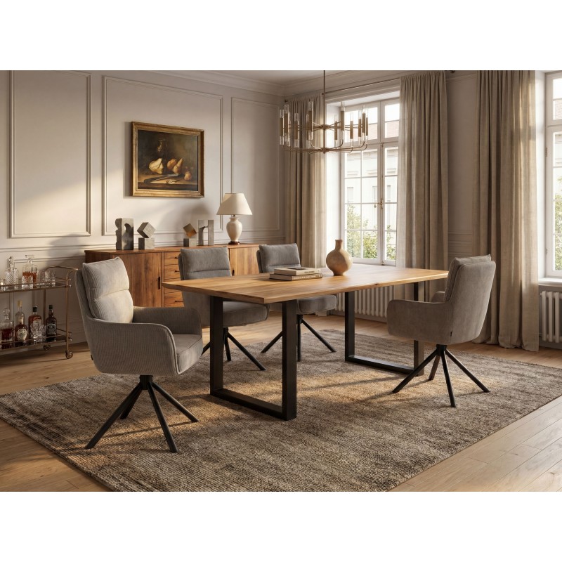 Stol SVELA (taupe, 60x66x96) Stol SVELA (taupe, 60x66x96)