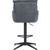 Barski stol SVELABAR (antracit, 54x59x102-122)