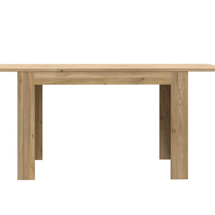 Raztegljiva miza TEMZA (hrast, 120/175x85x78)