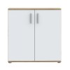 komoda IKOLI 222 (hrast + bela, 80x31,5x82) komoda IKOLI 222 (hrast + bela, 80x31,5x82)