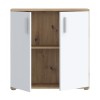komoda IKOLI 222 (hrast + bela, 80x31,5x82) komoda IKOLI 222 (hrast + bela, 80x31,5x82)