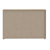 Komoda IKOLI 231 (hrast + bela, 119,5x31,5x81,5) Komoda IKOLI 231 (hrast + bela, 119,5x31,5x81,5)