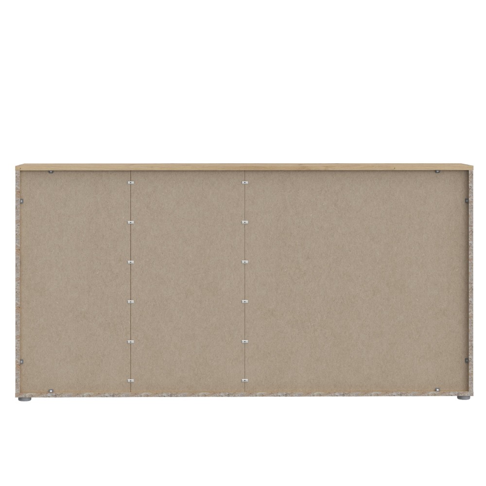 Komoda IKOLI 241 (hrast + bela, 159x31,5x81,5) Komoda IKOLI 241 (hrast + bela, 159x31,5x81,5)