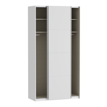 Garderobna omara FITTIO 120 (bela, 120x61x235) Garderobna omara FITTIO 120 (bela, 120x61x235)