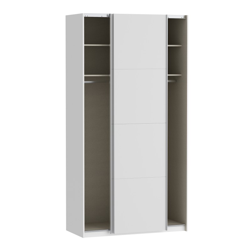 Garderobna omara FITTIO 120 (bela, 120x61x235) Garderobna omara FITTIO 120 (bela, 120x61x235)