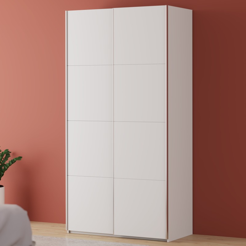 Garderobna omara FITTIO 120 (bela, 120x61x235) Garderobna omara FITTIO 120 (bela, 120x61x235)