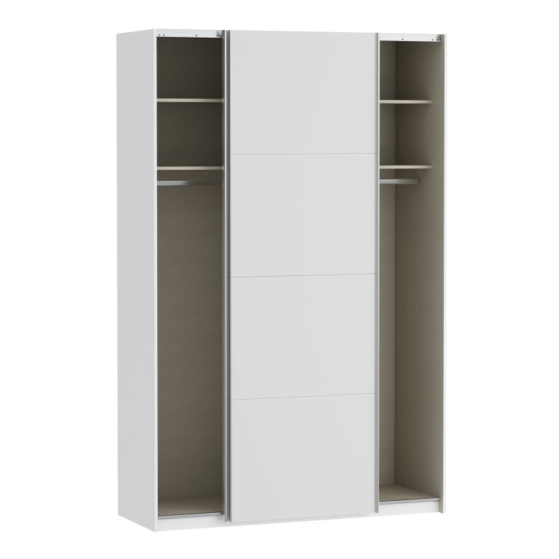 Garderobna omara FITTIO 150 (bela, 150x61x235) Garderobna omara FITTIO 150 (bela, 150x61x235)