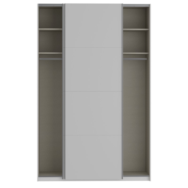 Garderobna omara FITTIO 150 (bela, 150x61x235) Garderobna omara FITTIO 150 (bela, 150x61x235)