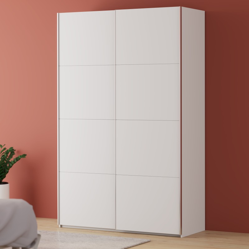 Garderobna omara FITTIO 150 (bela, 150x61x235) Garderobna omara FITTIO 150 (bela, 150x61x235)