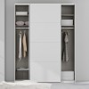 Garderobna omara FITTIO 180 (bela, 180x61x235) Garderobna omara FITTIO 180 (bela, 180x61x235)