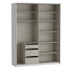Garderobna omara FITTIO 180 (bela, 180x61x235) Garderobna omara FITTIO 180 (bela, 180x61x235)
