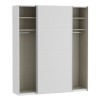 Garderobna omara FITTIO 200 (bela, 200x61x235) Garderobna omara FITTIO 200 (bela, 200x61x235)