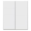 Garderobna omara FITTIO 200 (bela, 200x61x235) Garderobna omara FITTIO 200 (bela, 200x61x235)