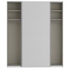 Garderobna omara FITTIO 200 (bela, 200x61x235) Garderobna omara FITTIO 200 (bela, 200x61x235)