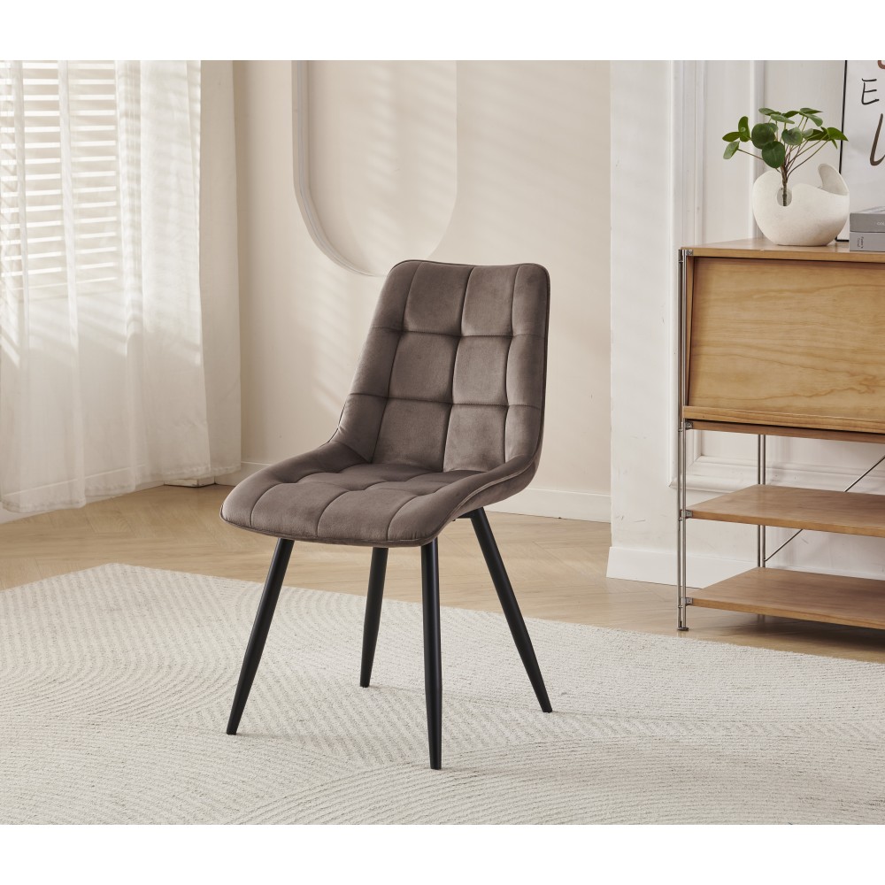 Stol MESINA (rjava, 48x60x89)