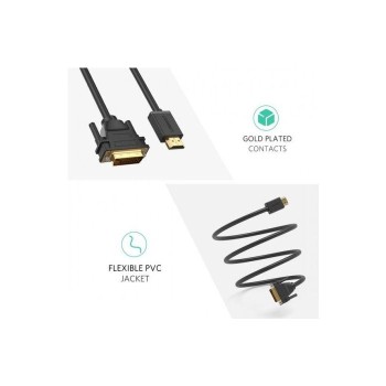 Ugreen HDMI na DVI kabel 24+1 1m - polybag