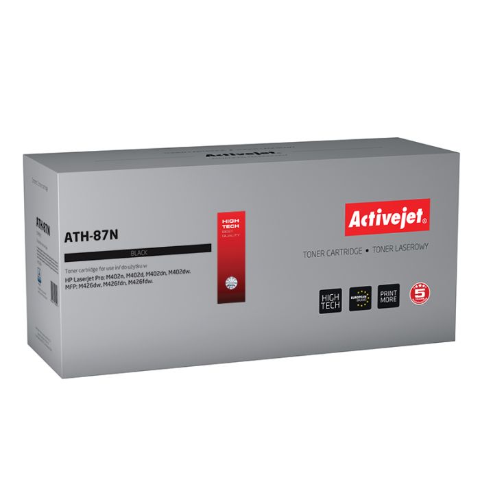 ActiveJet črn toner HP 87A CF287A ActiveJet črn toner HP 87A CF287A