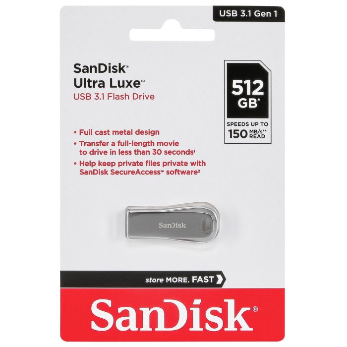 SanDisk 512GB Ultra Luxe USB 3.1 SanDisk 512GB Ultra Luxe USB 3.1