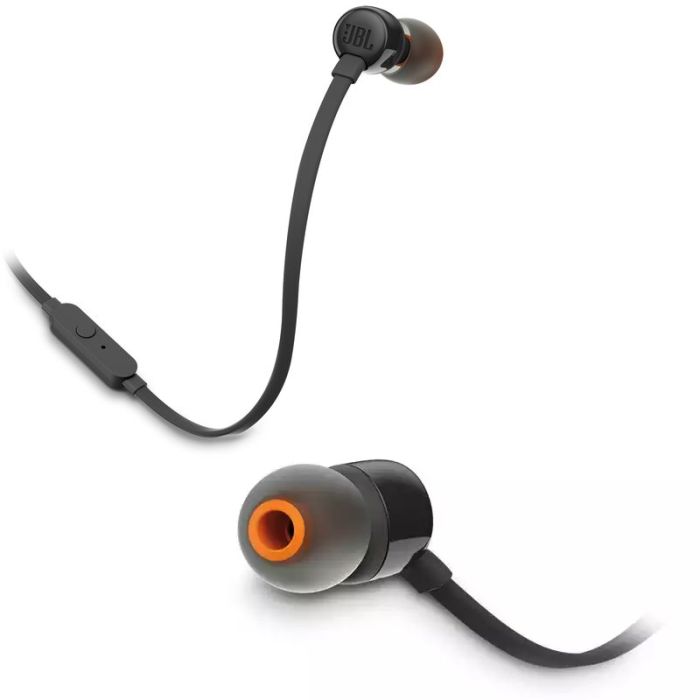 JBL Tune 110 In-ear slušalke z mikrofonom, črne JBL Tune 110 In-ear slušalke z mikrofonom, črne