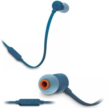 JBL Tune 110 In-ear slušalke z mikrofonom, modre JBL Tune 110 In-ear slušalke z mikrofonom, modre