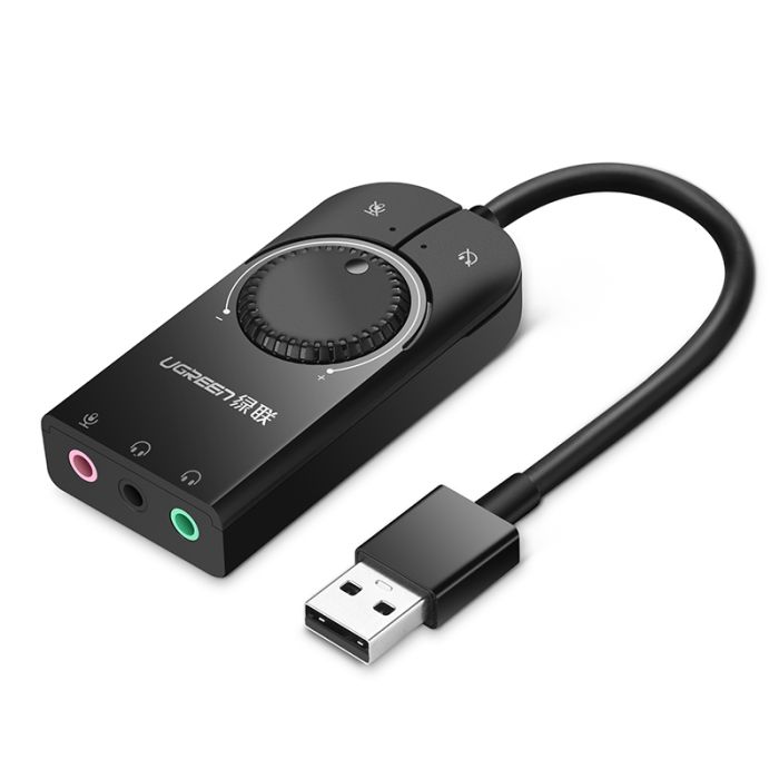 Ugreen zunanja USB zvočna kartica - box Ugreen zunanja USB zvočna kartica - box