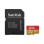 SanDisk Extreme microSDXC 512GB + SD Adapter 190MB/s & 130MB/s A2 C10 V30 UHS-I U3