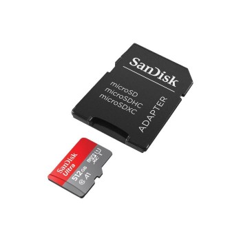 SanDisk Ultra microSDXC 512GB + SD Adapter 150MB/s  A1 Class 10 UHS-I