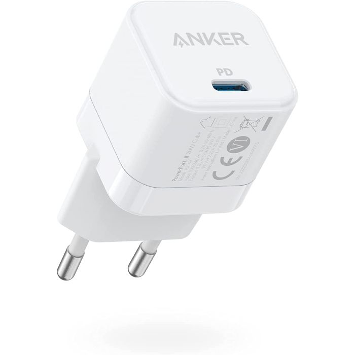 Anker Powerport III 20W USB-C stenski polnilec Anker Powerport III 20W USB-C stenski polnilec