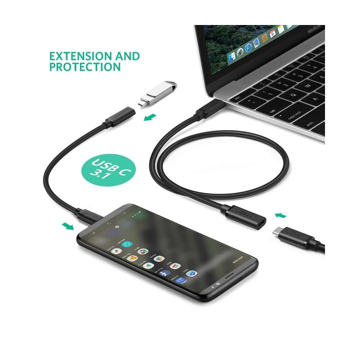 Ugreen USB-C podaljšek, 1M - PolyBag Ugreen USB-C podaljšek, 1M - PolyBag