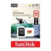 SanDisk Extreme microSDXC 64GB for Action Cams and Drones + SD Adapter 170MB/s & 80MB/s A2 C10 V30 U SanDisk Extreme microSDXC 64GB for Action Cams and Drones + SD Adapter 170MB/s & 80MB/s A2 C10 V30 U