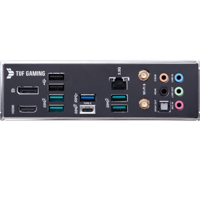 ASUS TUF GAMING B660M-PLUS WIFI, DDR5, SATA3, USB3.2Gen2x2, DP, WiFi, LGA1700 mATX ASUS TUF GAMING B660M-PLUS WIFI, DDR5, SATA3, USB3.2Gen2x2, DP, WiFi, LGA1700 mATX