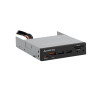 Chieftec all-in-one čitalec kartic 4x USB 3.2 Gen1 TypeA/C QC3.0 3,5 panel Chieftec all-in-one čitalec kartic 4x USB 3.2 Gen1 TypeA/C QC3.0 3,5 panel
