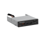 Chieftec all-in-one čitalec kartic 4x USB 3.2 Gen1 TypeA/C QC3.0 3,5 panel Chieftec all-in-one čitalec kartic 4x USB 3.2 Gen1 TypeA/C QC3.0 3,5 panel
