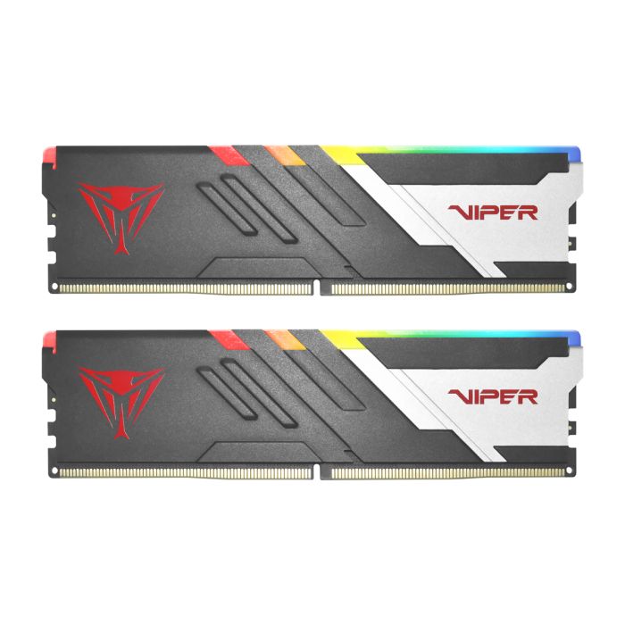 Patriot Viper Venom RGB Kit 32GB (2x16GB) DDR5-5600 DIMM PC5-44800 CL36, 1.25V Patriot Viper Venom RGB Kit 32GB (2x16GB) DDR5-5600 DIMM PC5-44800 CL36, 1.25V