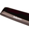 Fellowes Crystal Gel podloga za zapestje pri tipkovnici, črna Fellowes Crystal Gel podloga za zapestje pri tipkovnici, črna