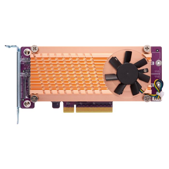 QNAP QM2-2P-384A PCIe razširitvena kartica za M.2 SSD QNAP QM2-2P-384A PCIe razširitvena kartica za M.2 SSD