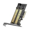 Ugreen 70504 M2 / M.2 NVME na PCI-E 3.0 razširitvena kartica z M.2 SATA podporo Ugreen 70504 M2 / M.2 NVME na PCI-E 3.0 razširitvena kartica z M.2 SATA podporo
