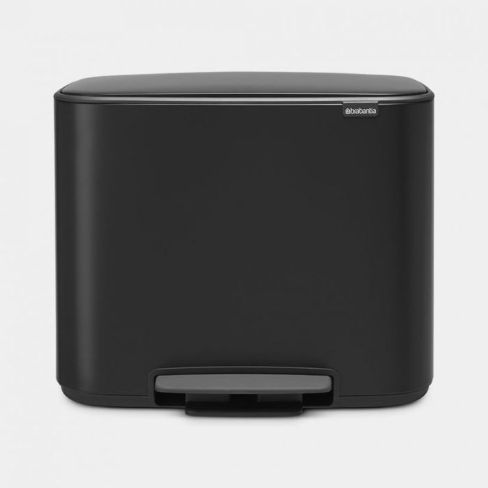 Brabantia koš na pedal 3x11L črn 121104 Brabantia koš na pedal 3x11L črn 121104