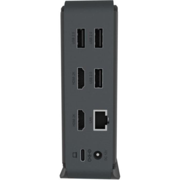 Icybox IB-DK2261AC Docking USB-C in USB-A priklopna postaja z dvema video izhodoma Icybox IB-DK2261AC Docking USB-C in USB-A priklopna postaja z dvema video izhodoma