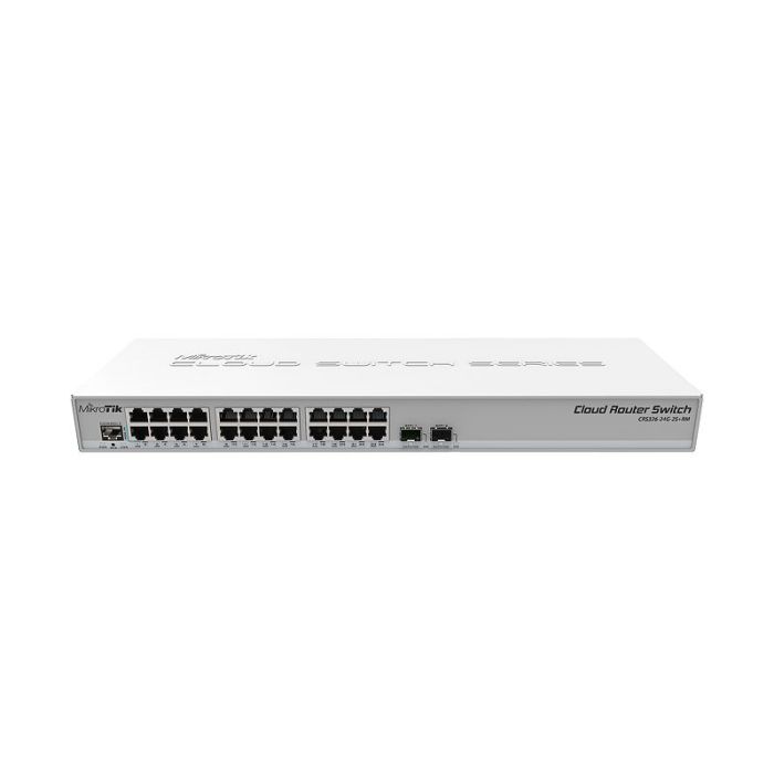 Mikrotik NET ROUTER/SWITCH 24PORT CRS326-24G-2S+RM Mikrotik NET ROUTER/SWITCH 24PORT CRS326-24G-2S+RM