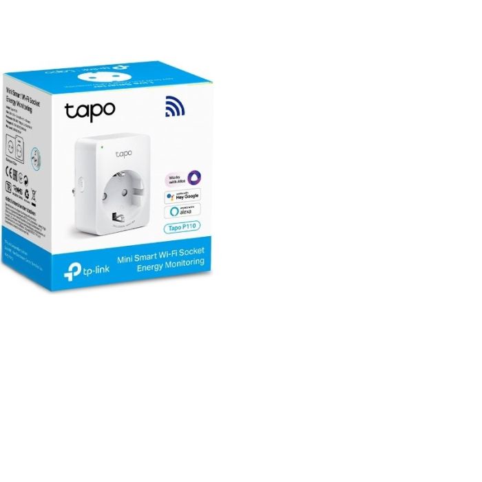 TP-LINK Tapo P110 Mini Smart Wi-Fi vtičnica - 2pack TP-LINK Tapo P110 Mini Smart Wi-Fi vtičnica - 2pack