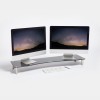 Vonhaus steklen podstavek za monitor XL črn Vonhaus steklen podstavek za monitor XL črn