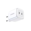 Ugreen Nexode 45W USB C Polnilnik GaN II PD 3.0 - Bel Ugreen Nexode 45W USB C Polnilnik GaN II PD 3.0 - Bel