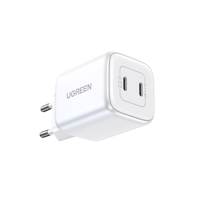 Ugreen Nexode 45W USB C Polnilnik GaN II PD 3.0 - Bel Ugreen Nexode 45W USB C Polnilnik GaN II PD 3.0 - Bel