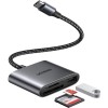 Ugreen USB-C čitalnik kartic 3v1 Ugreen USB-C čitalnik kartic 3v1